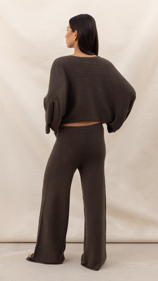 Micha Trousers - Dark Espresso