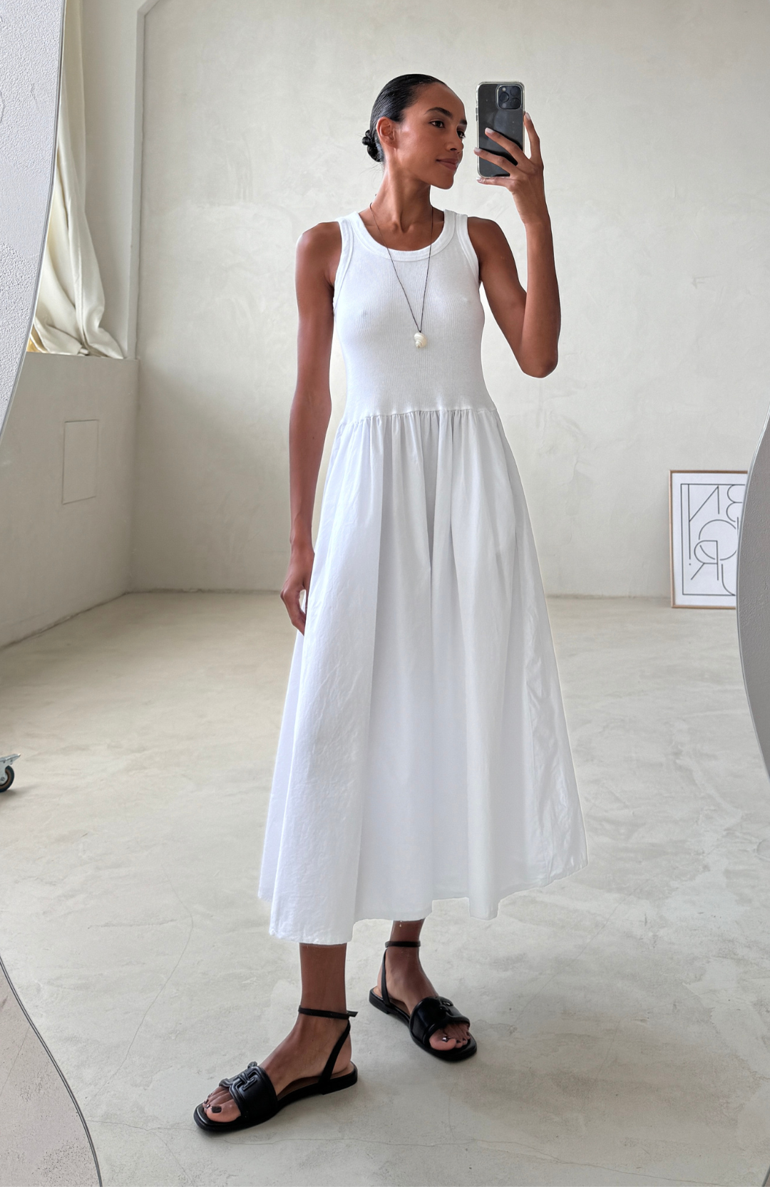Marnie Dress - White
