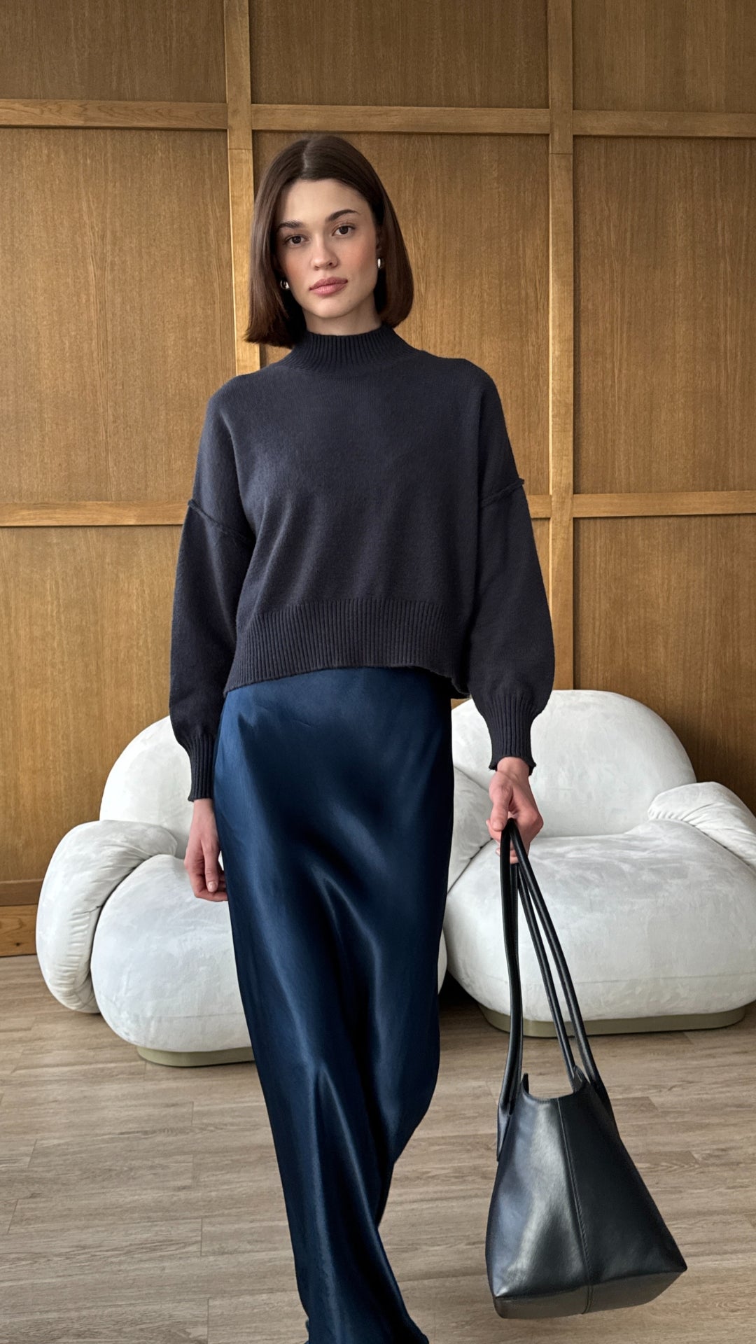 Lottie Sweater - Carbon