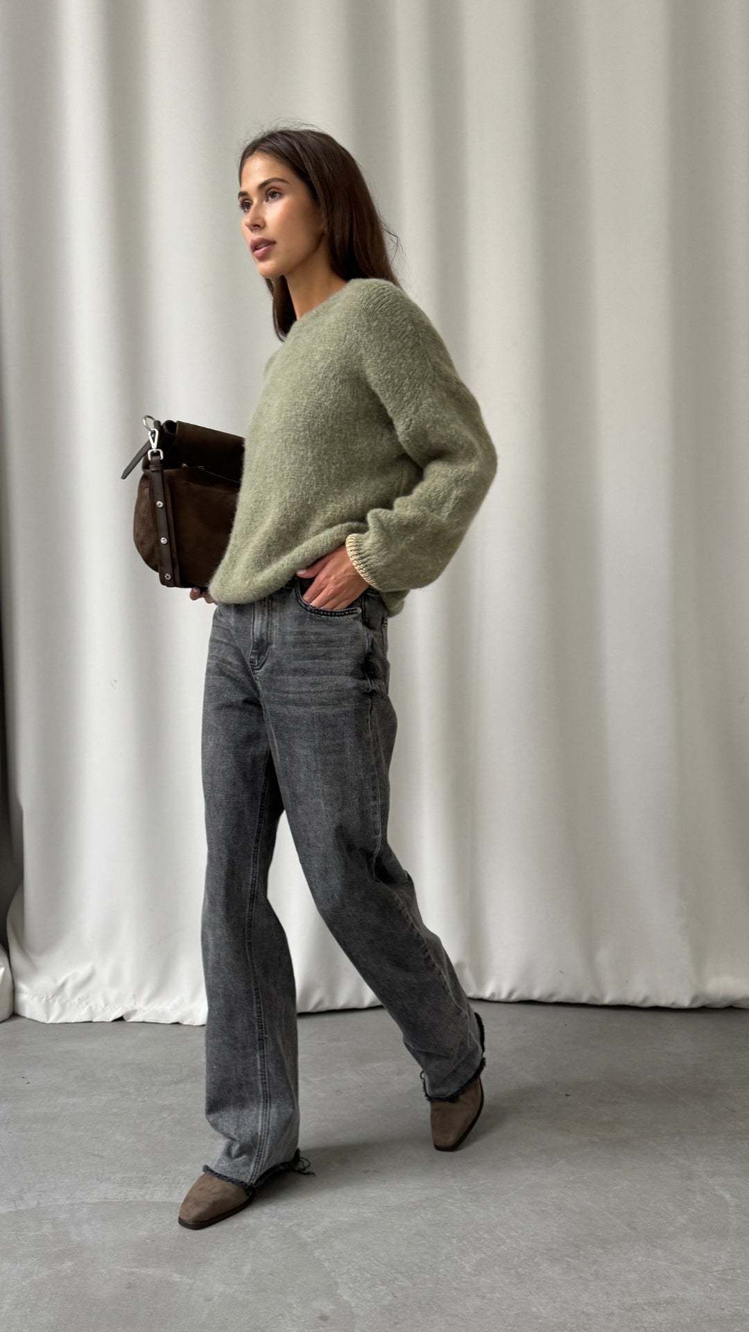 Noelle Sweater - Khaki