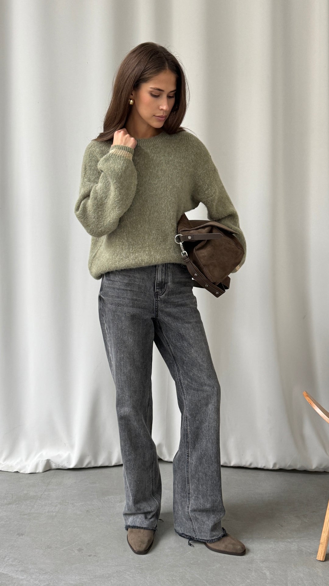 Noelle Sweater - Khaki