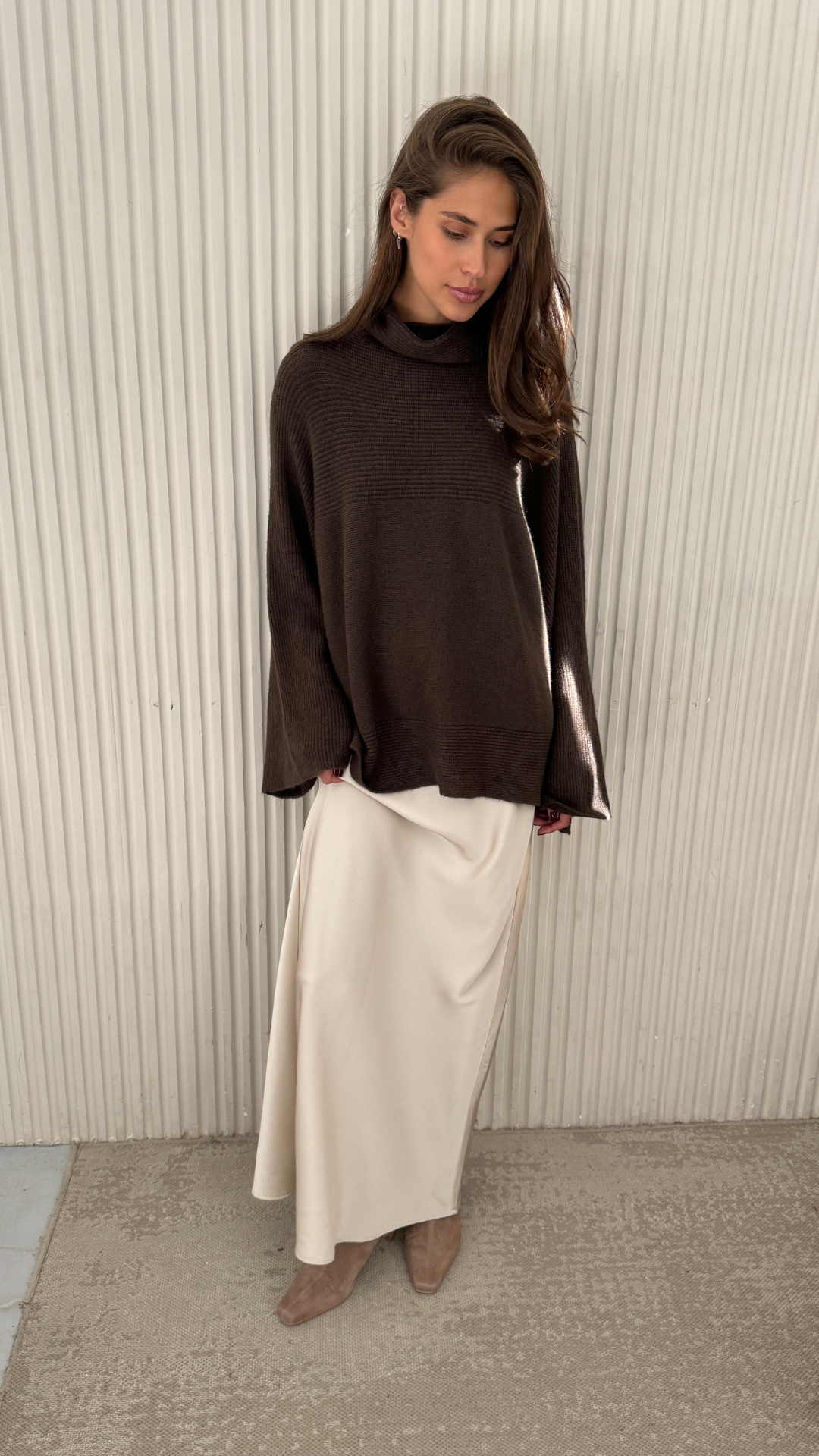 Amelie Sweater - Dark Espresso