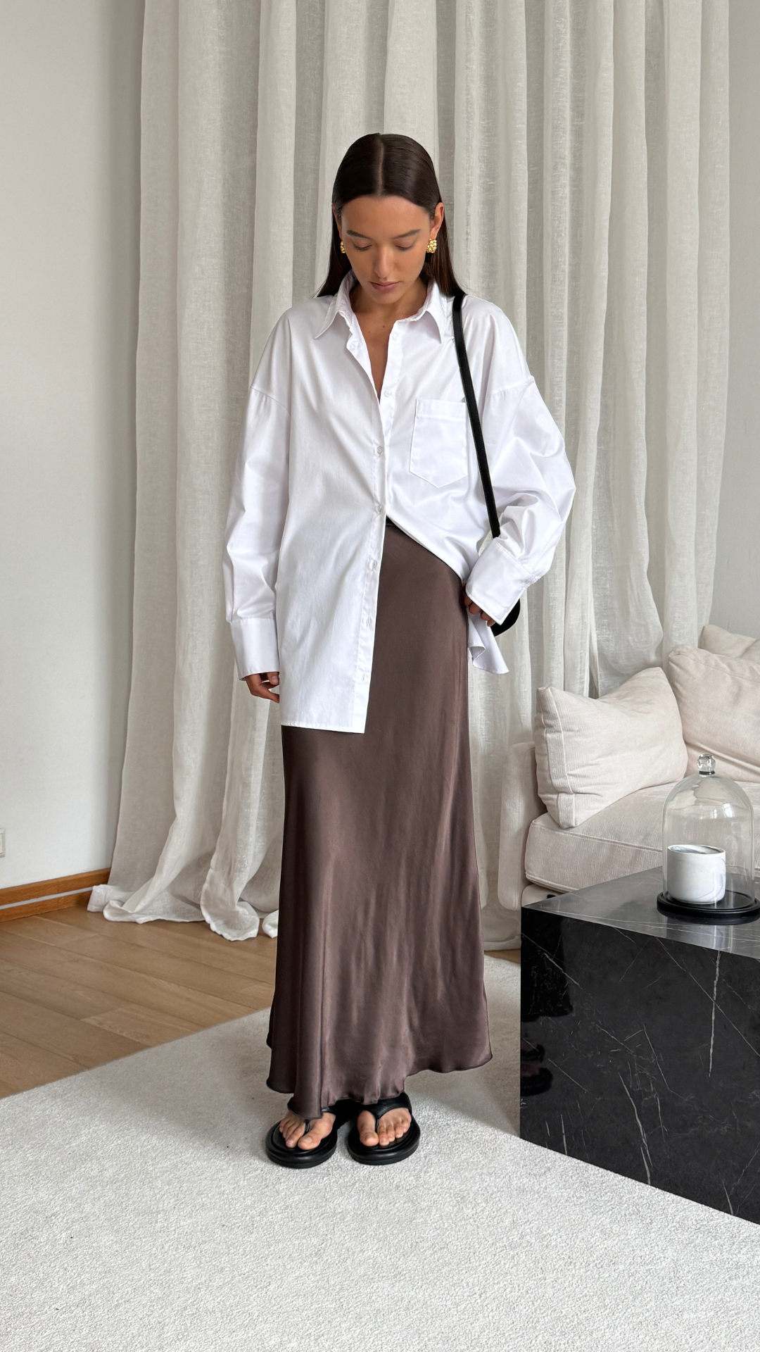 Sasha Skirt - Dark Espresso