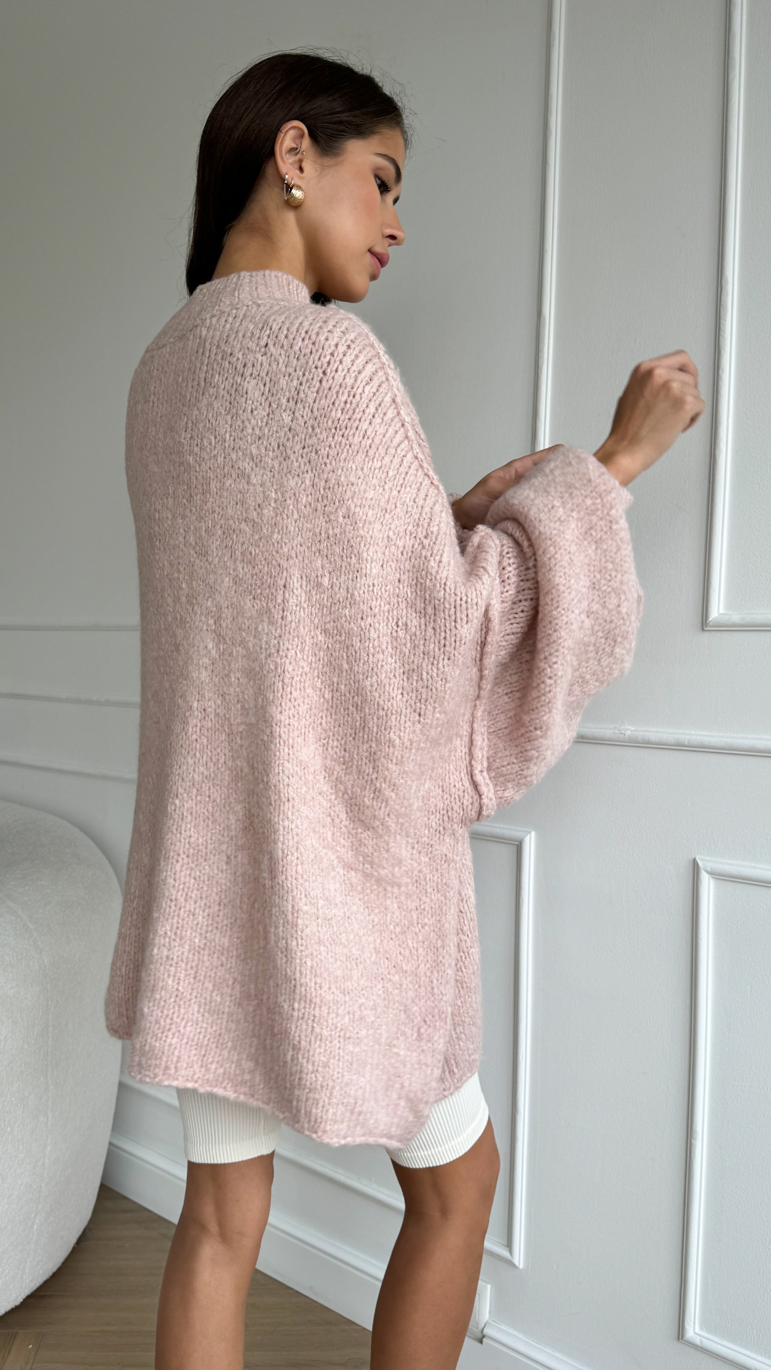 Layla Sweater - Rose