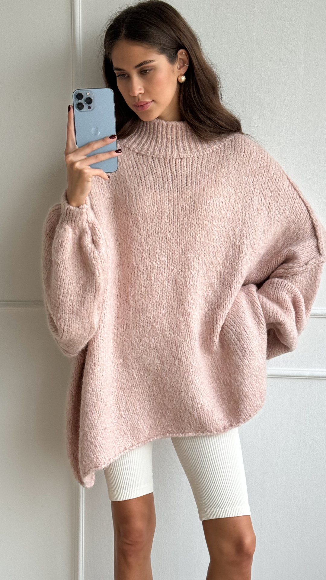 Layla Sweater - Rose