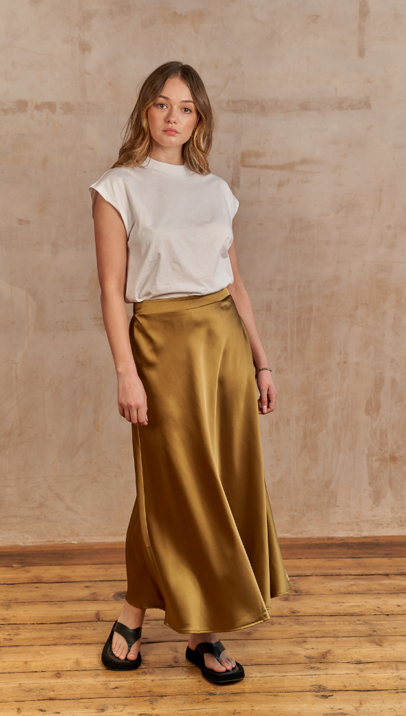 Luisa Skirt - Deep Gold