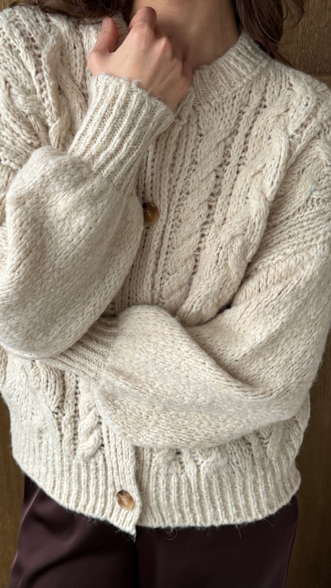 Evie Cardigan - Ivory