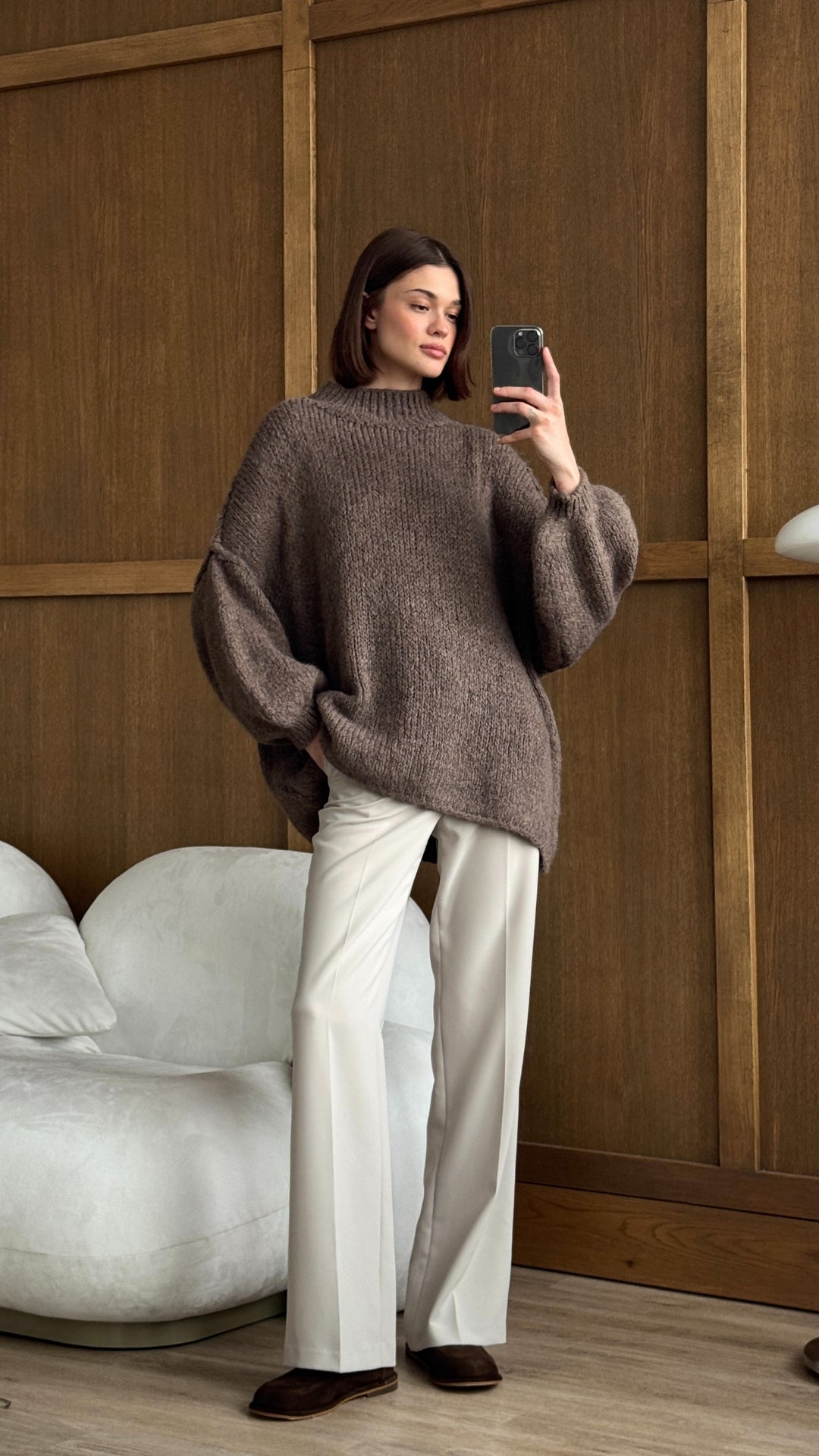 Layla Sweater - Taupe