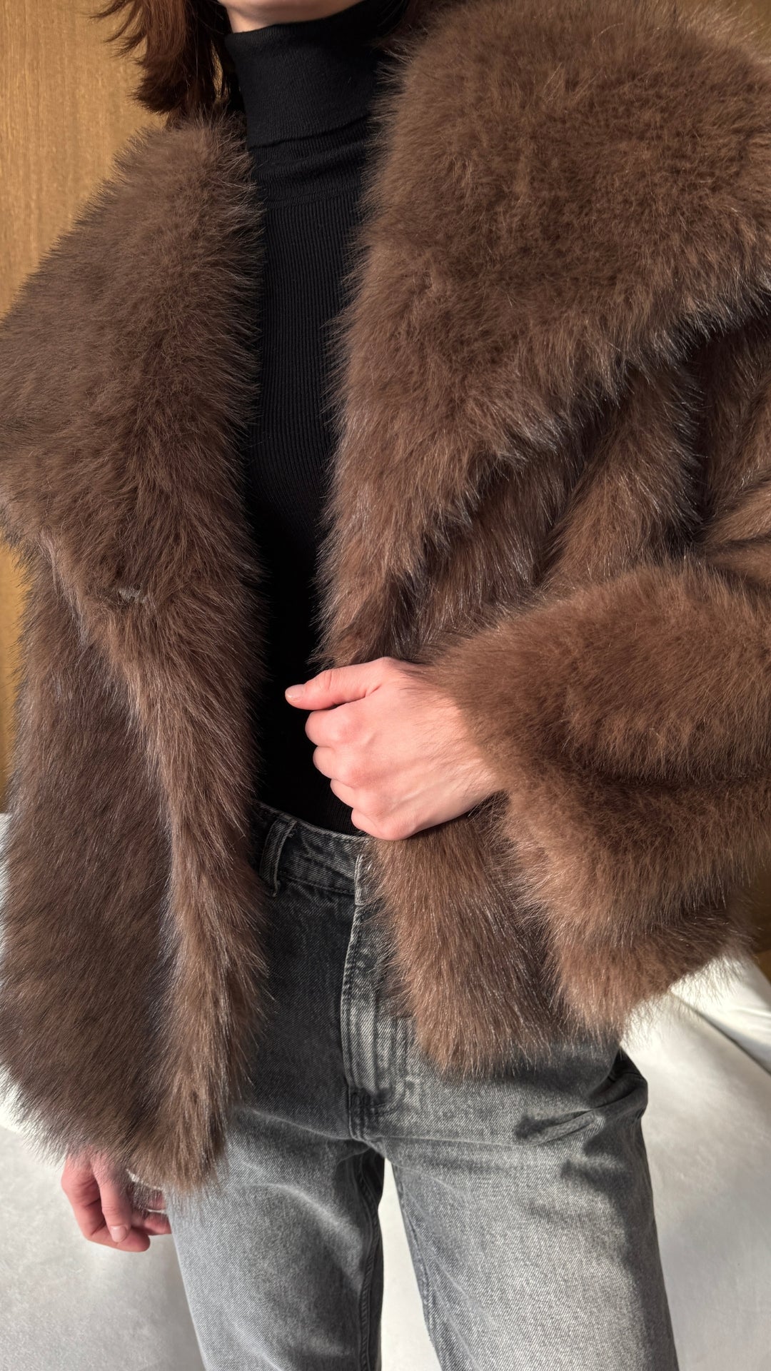 Rihanne Coat - Dark Chocolate