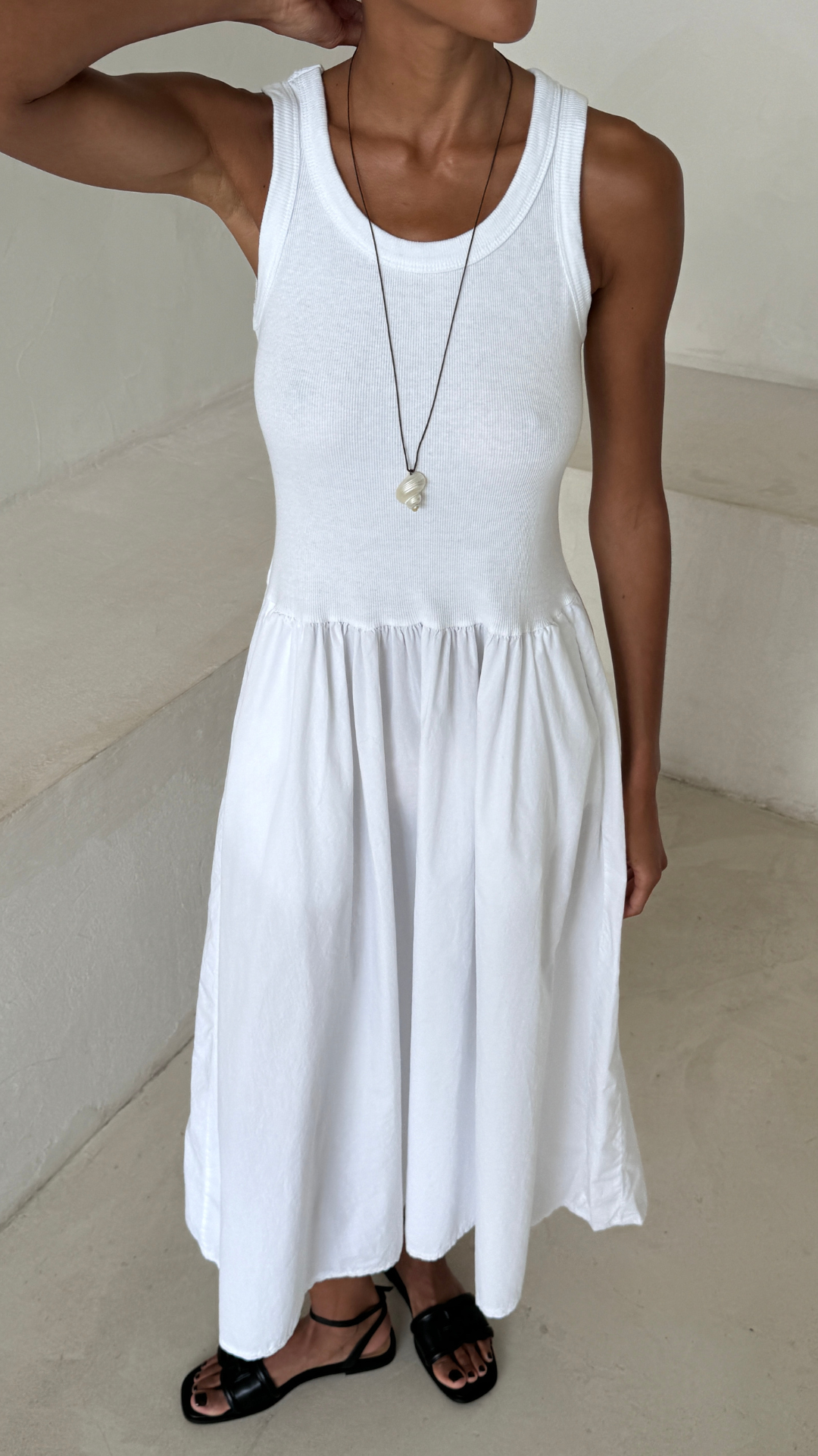 Marnie Dress - White