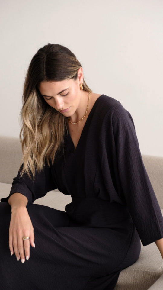 Evelyn Dress - Slate