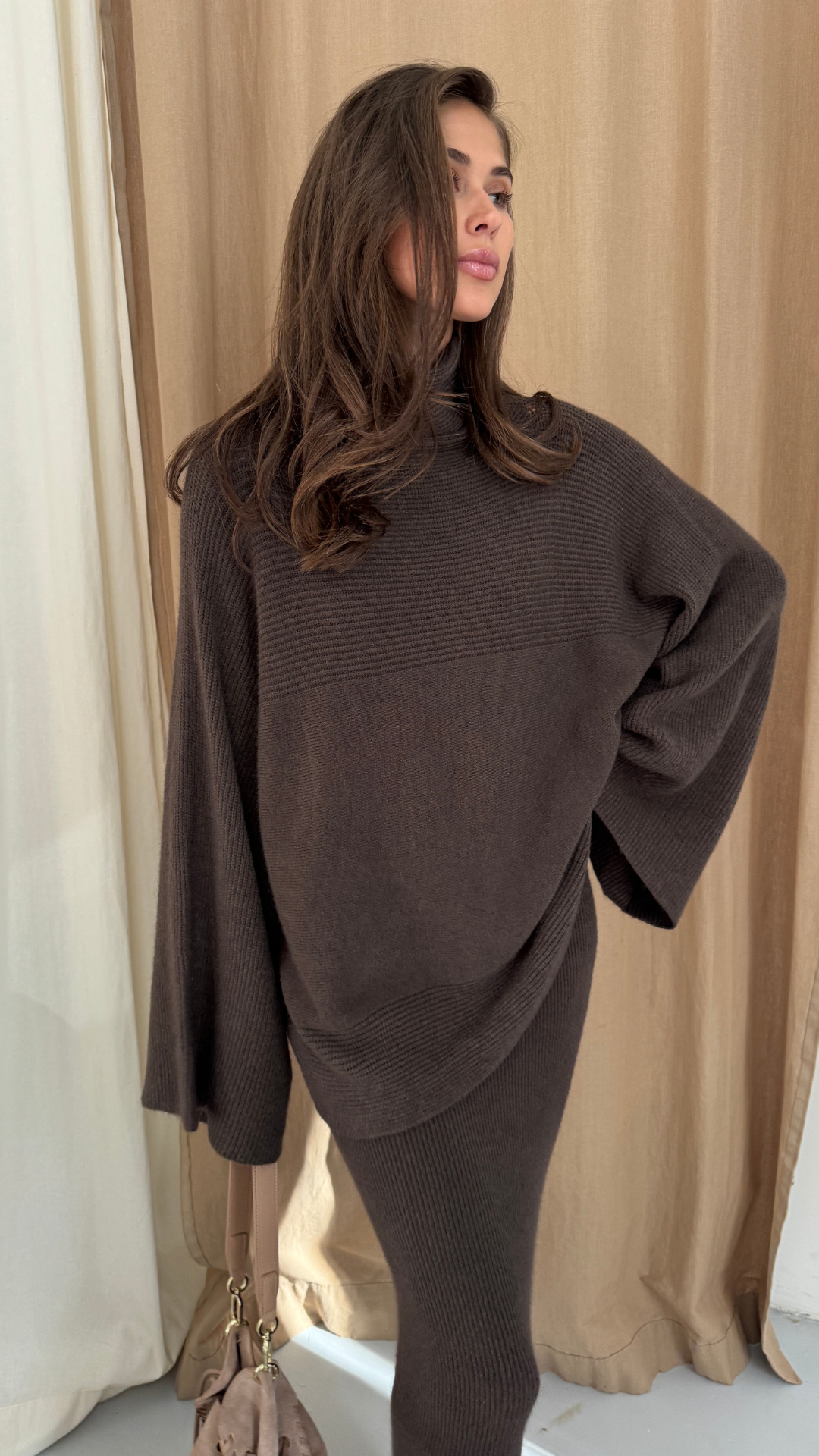 Amelie Sweater - Dark Espresso