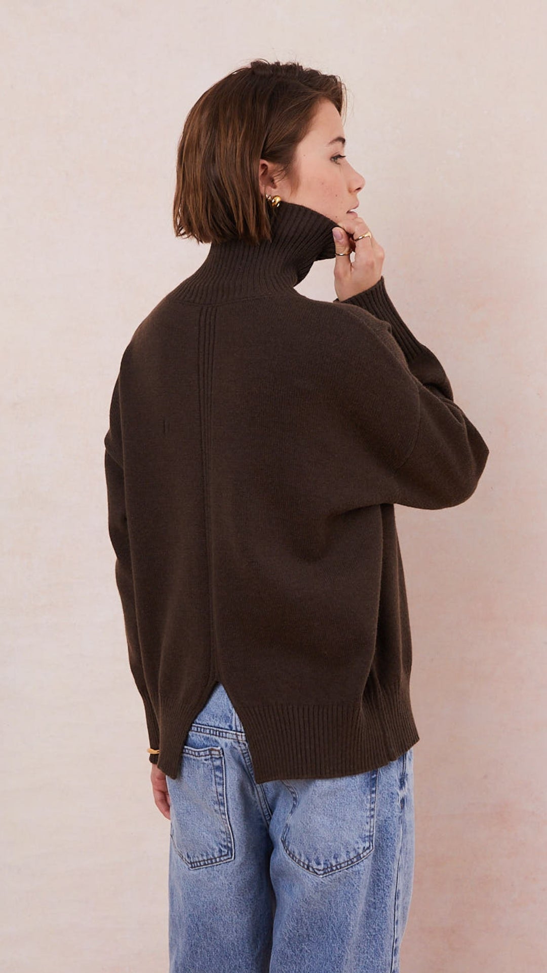 Laurie Sweater - Dark Espresso