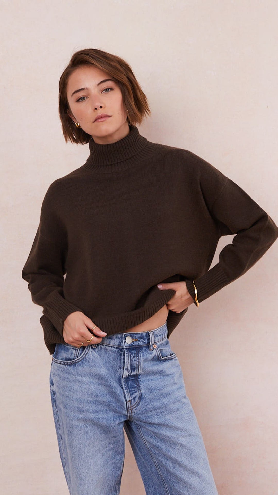 Laurie Sweater - Dark Espresso