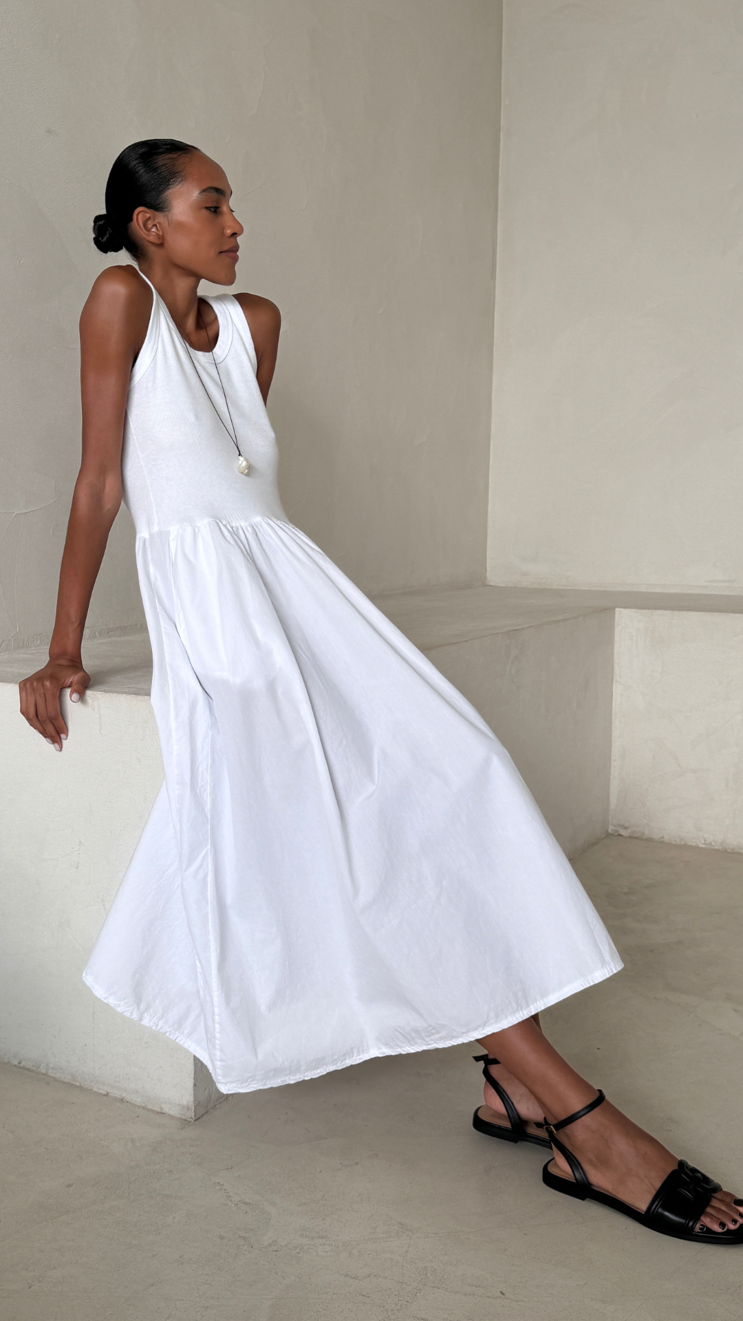 Marnie Dress - White