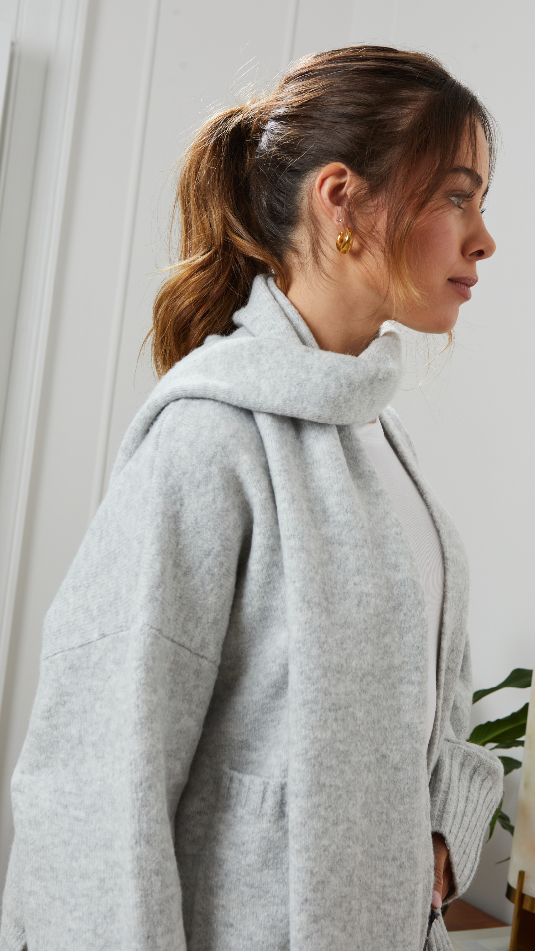 Harper Cardigan - Grey