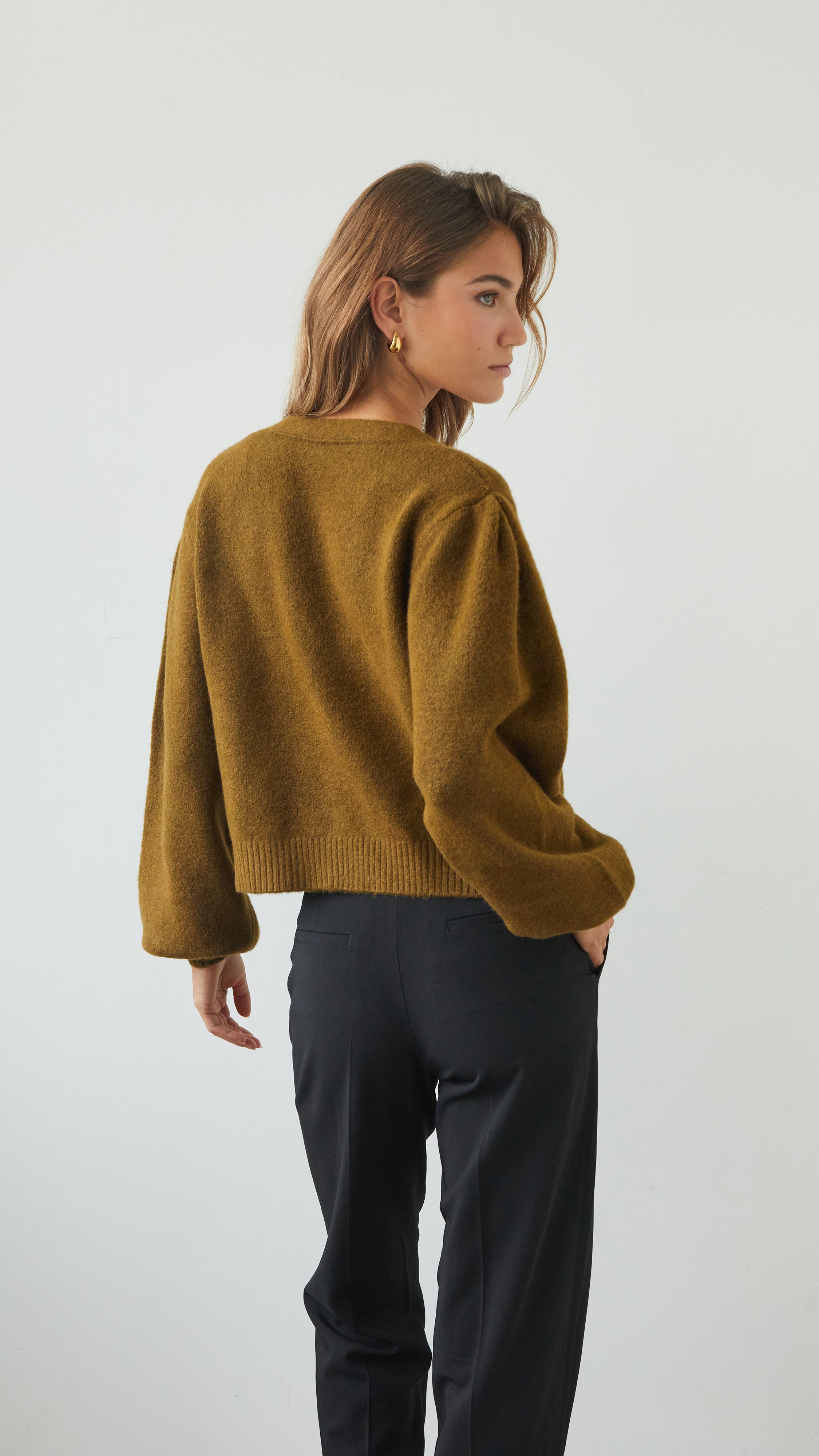 Hollie Cardigan - Khaki