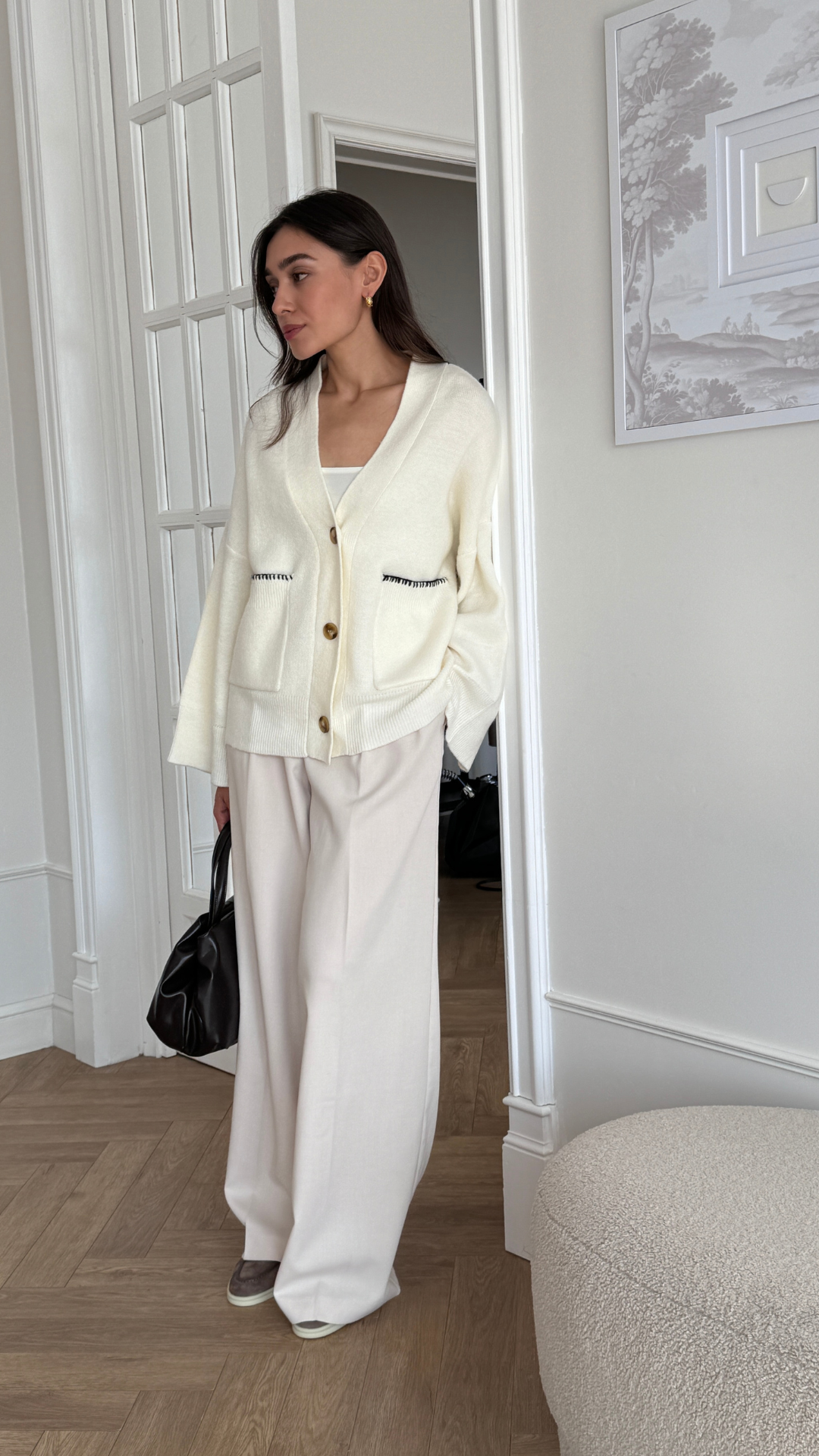 Kassie Cardigan - Ivory