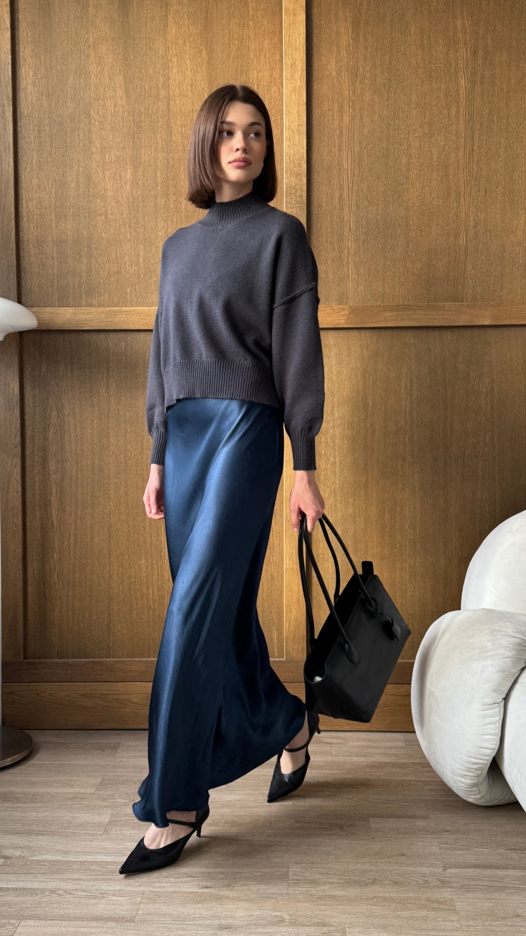 Lottie Sweater - Carbon