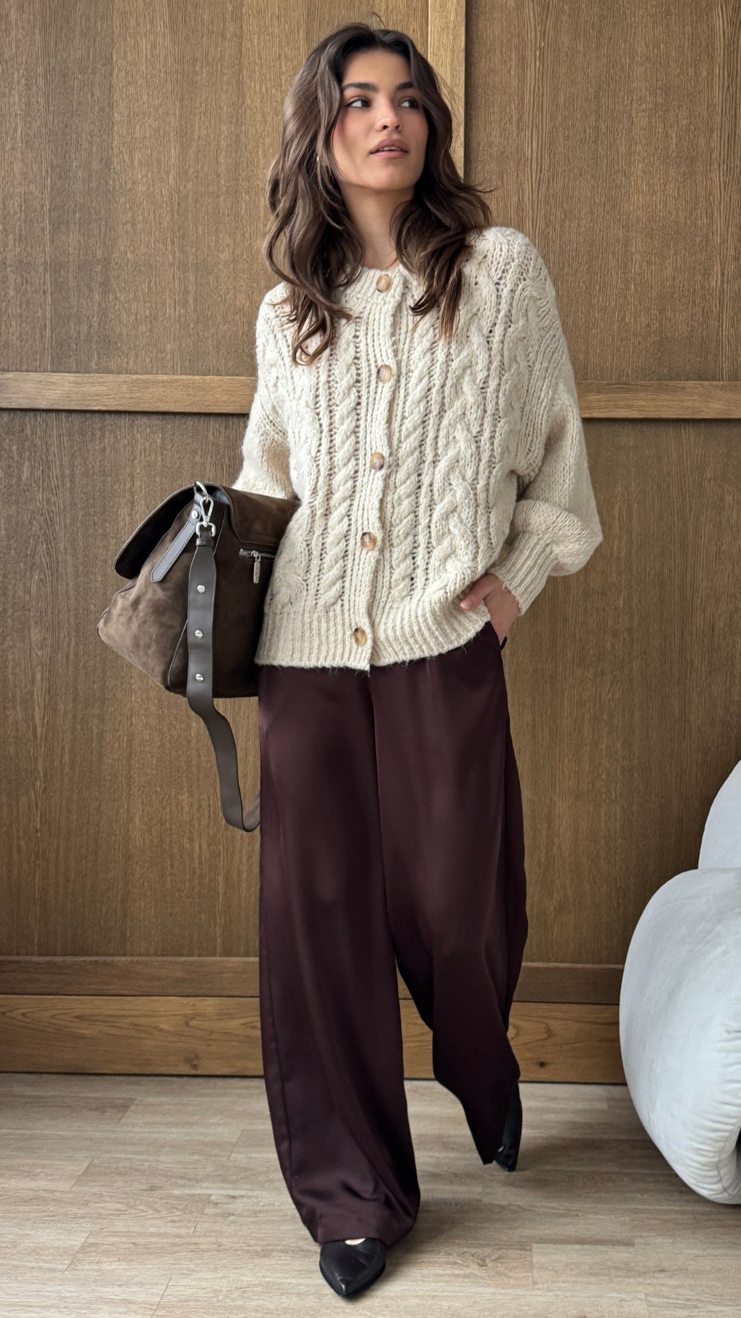 Evie Cardigan - Ivory