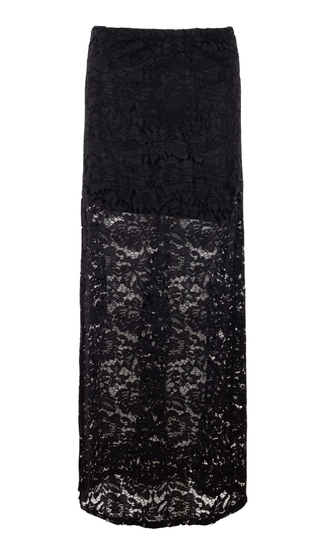 Alba Lace Skirt - Black