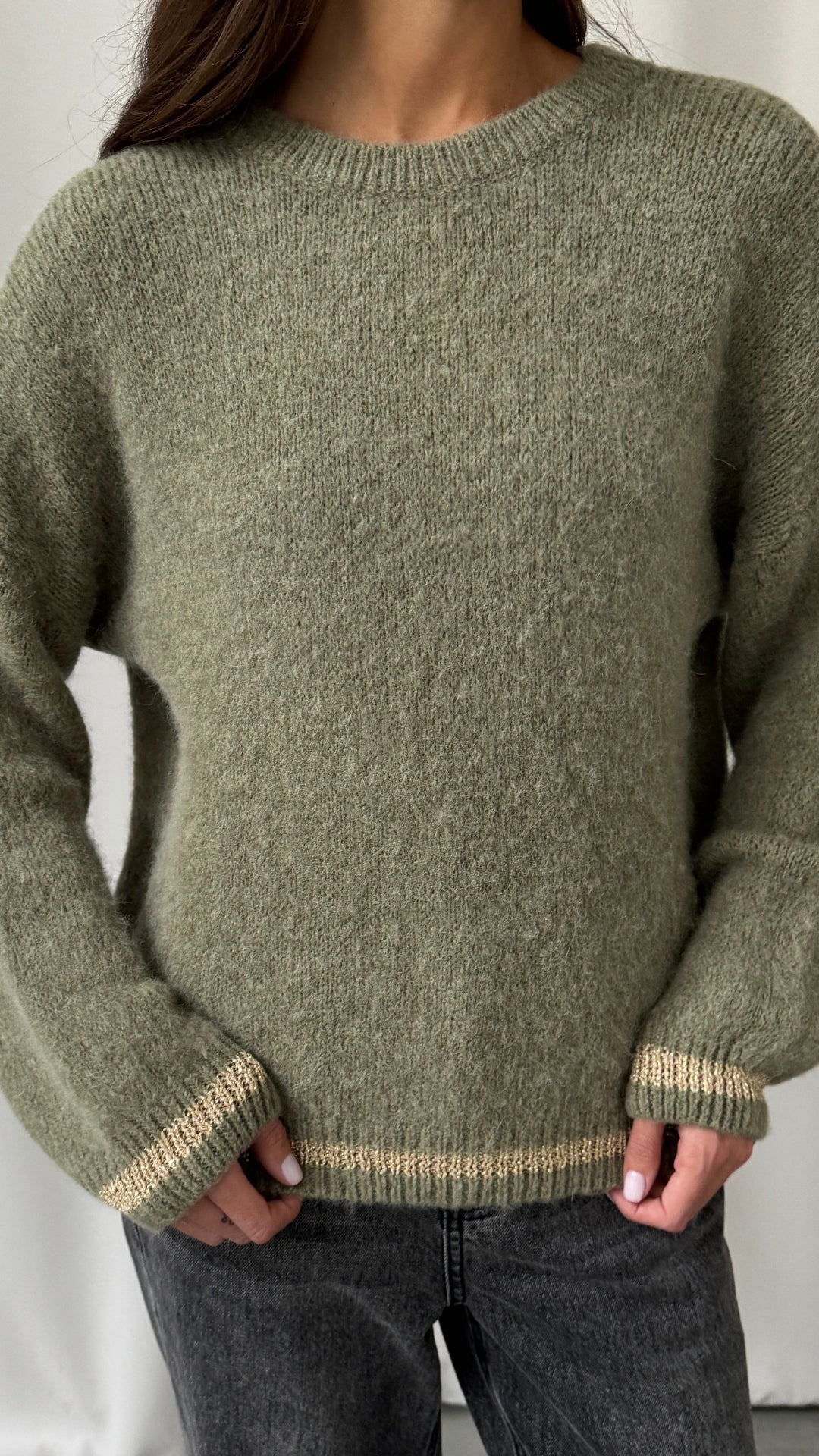 Noelle Sweater - Khaki