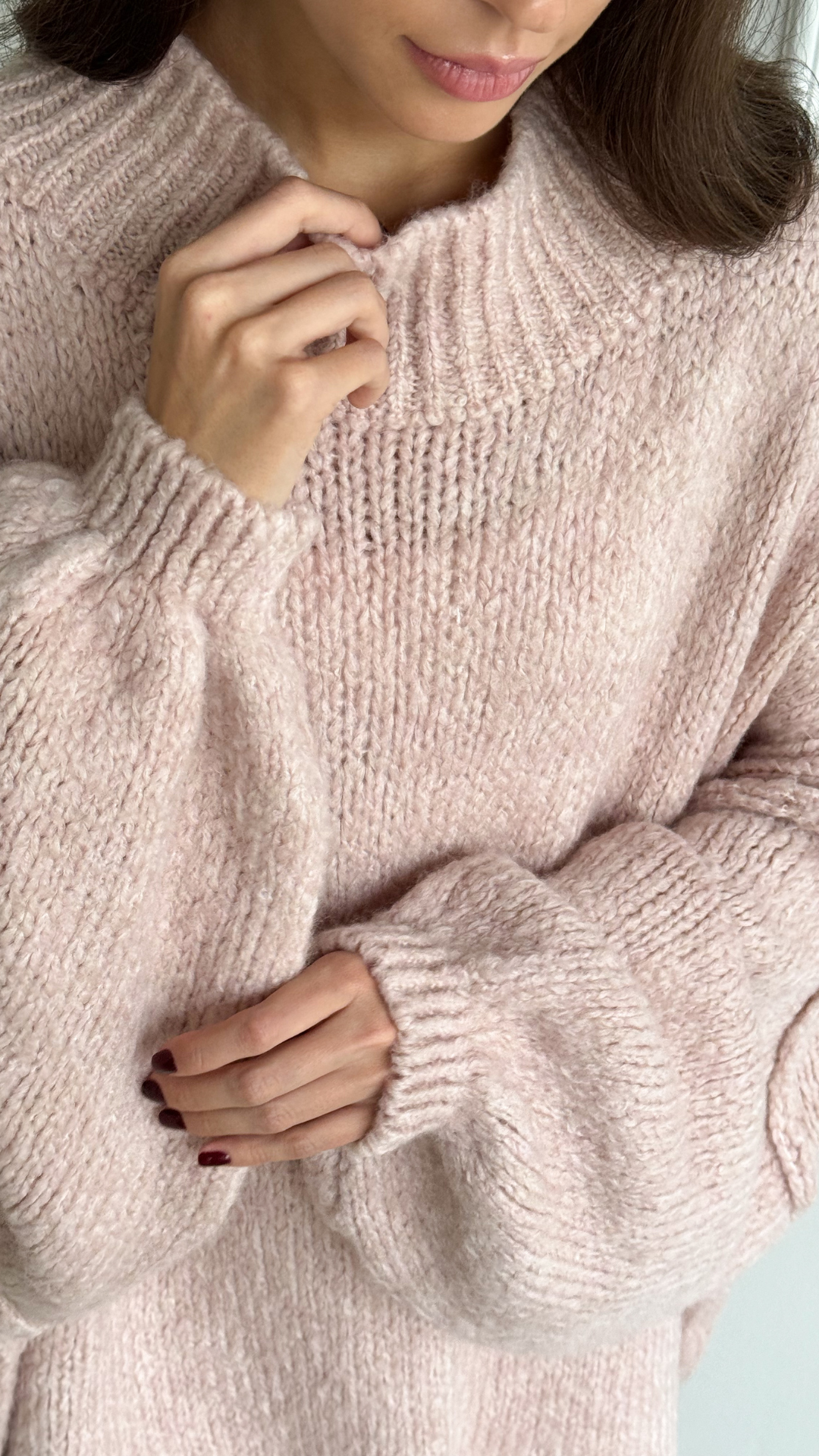 Layla Sweater - Rose