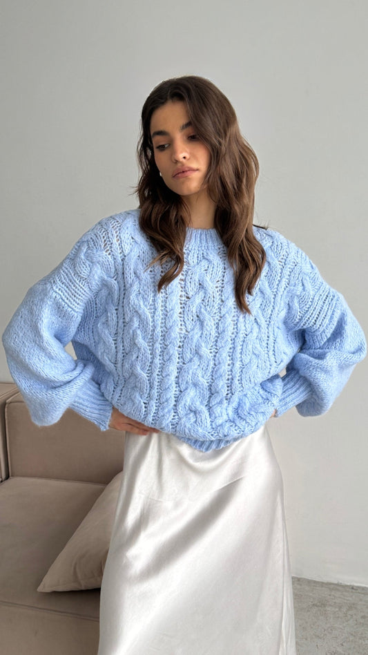 Mara Sweater - Sky