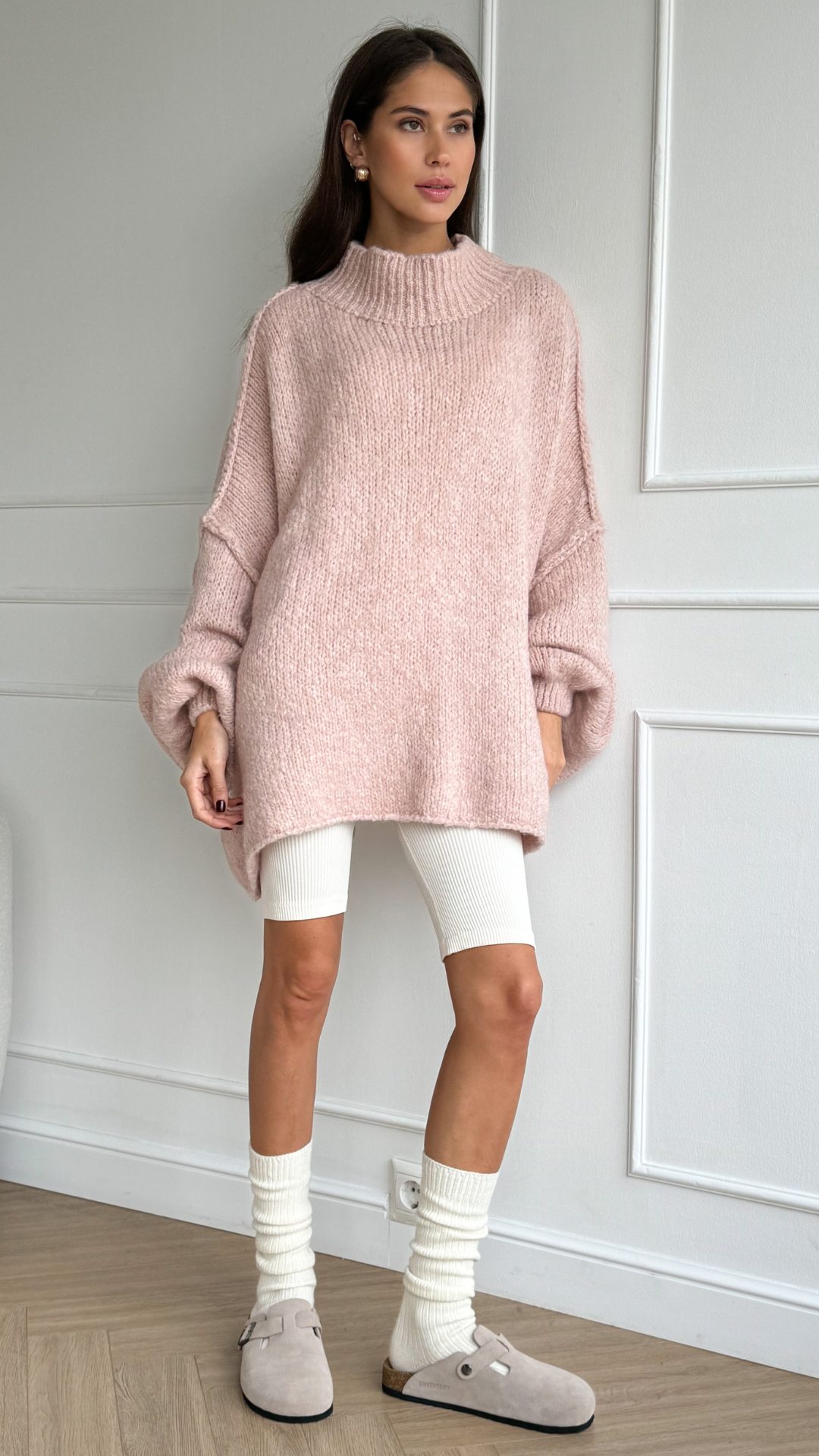 Layla Sweater - Rose