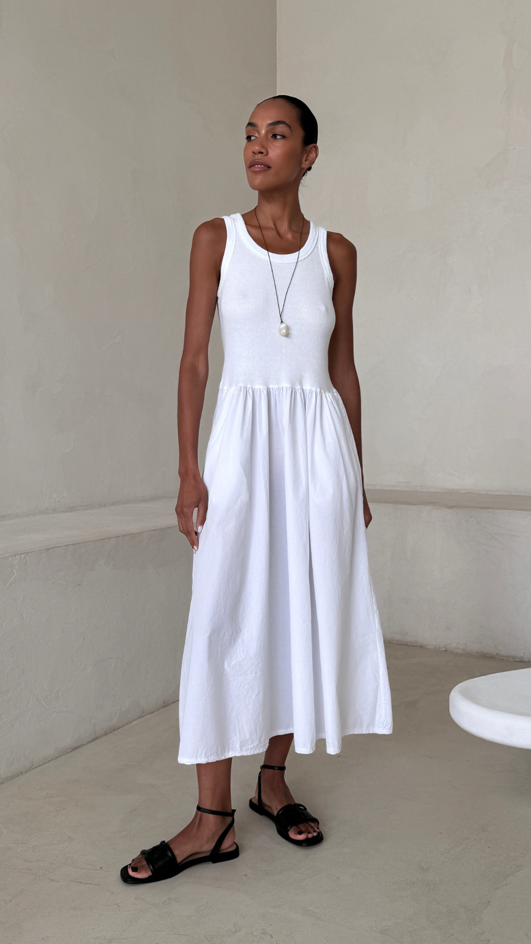 Marnie Dress - White