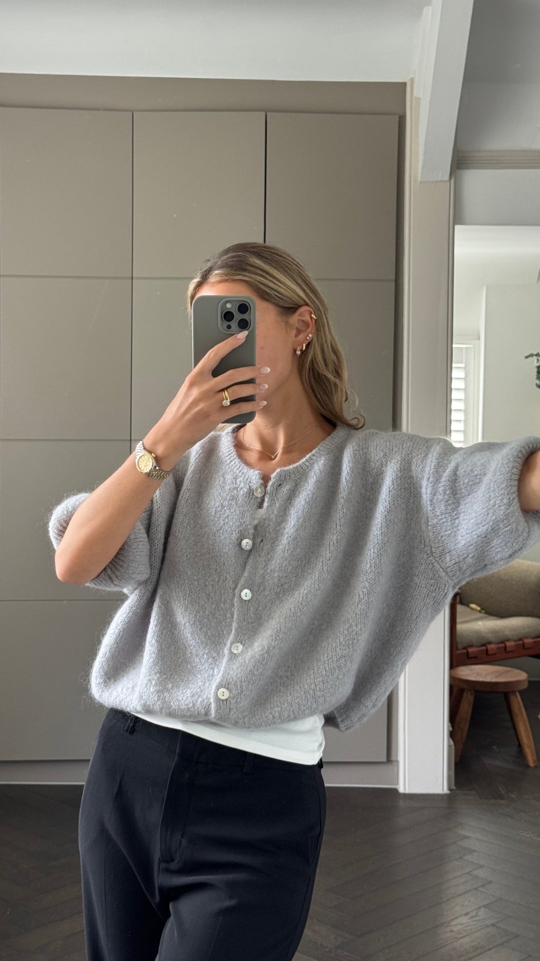 Emme Cardigan - Stone