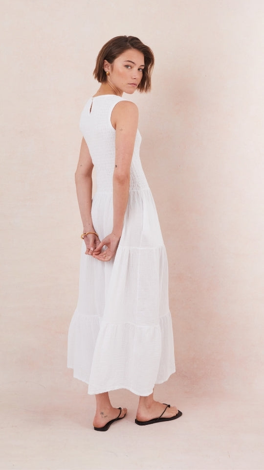 Mel Cotton  Dress - White