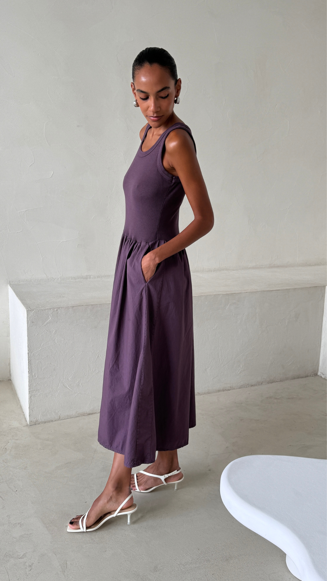 Marnie Dress - Grape