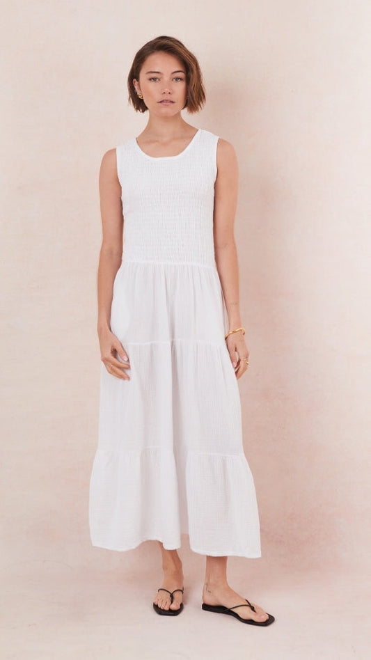 Mel Cotton  Dress - White