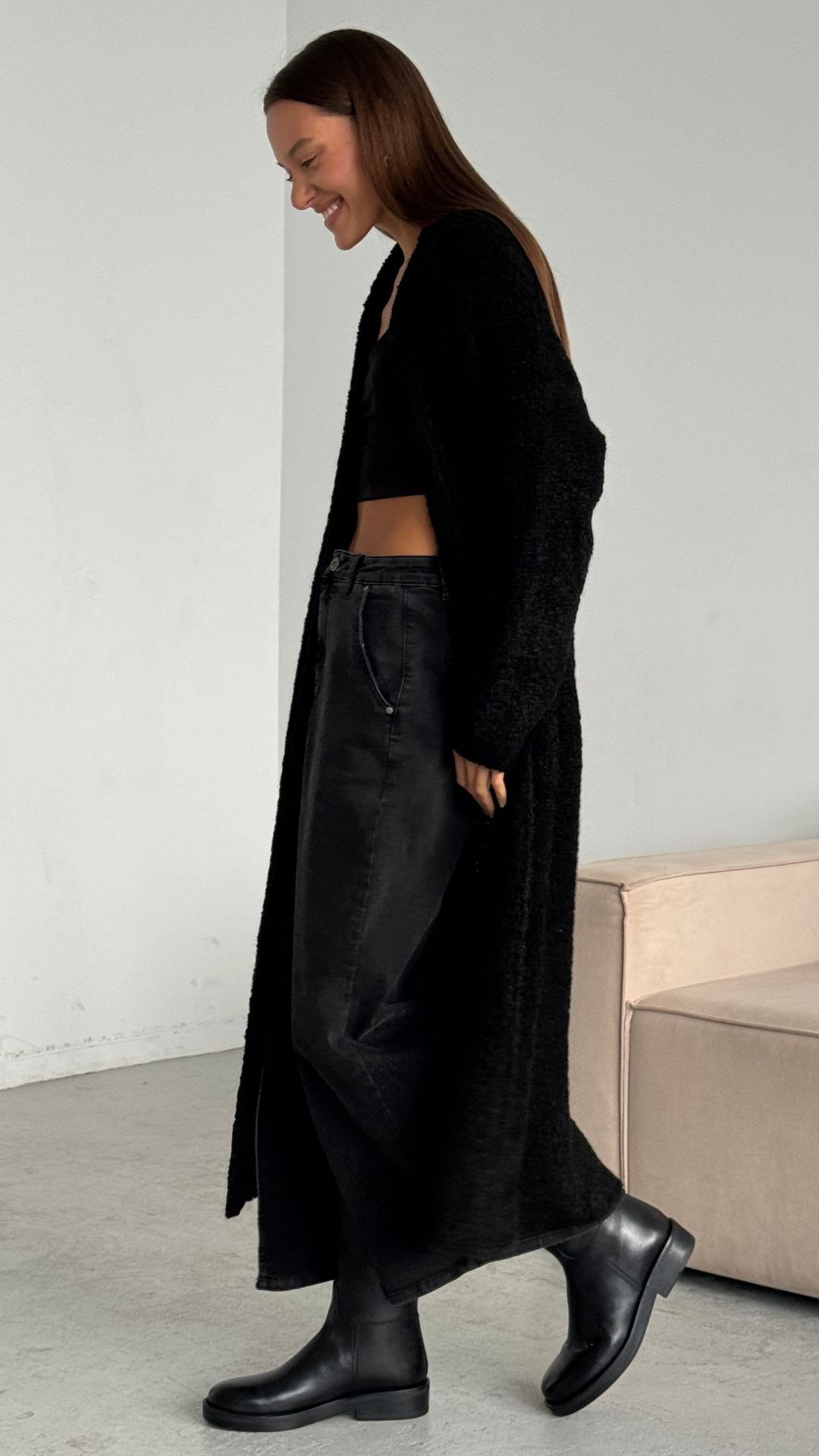 Lyra Cardigan - Black