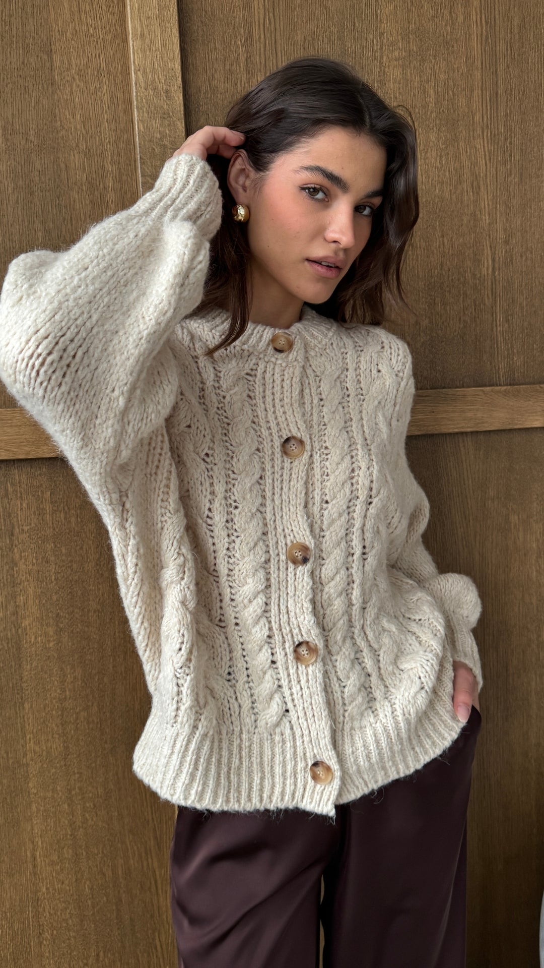 Evie Cardigan - Ivory