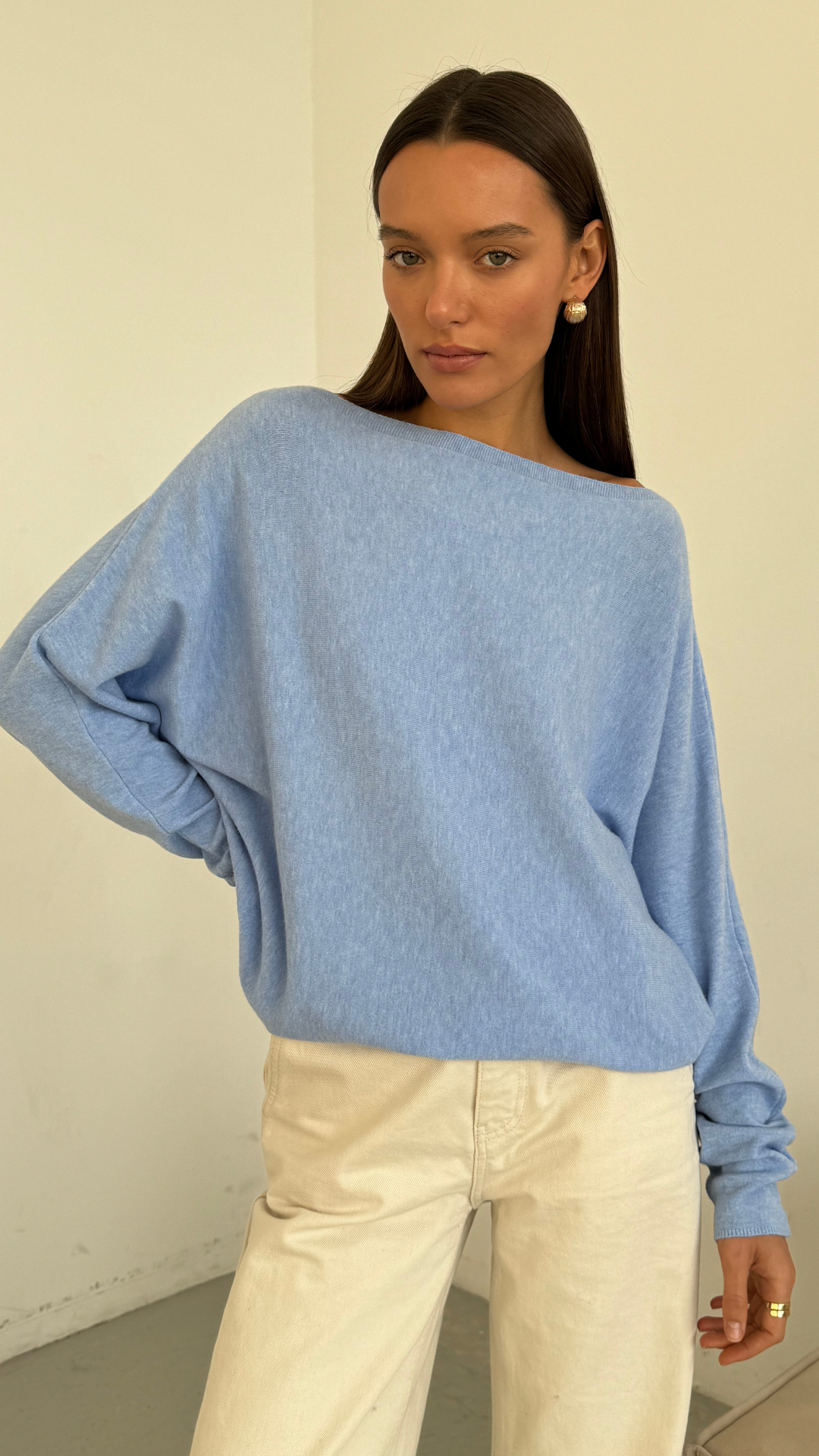 Poppy Sweater - Sky