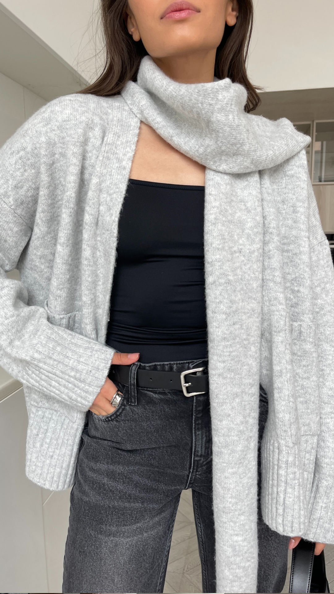 Harper Cardigan - Grey