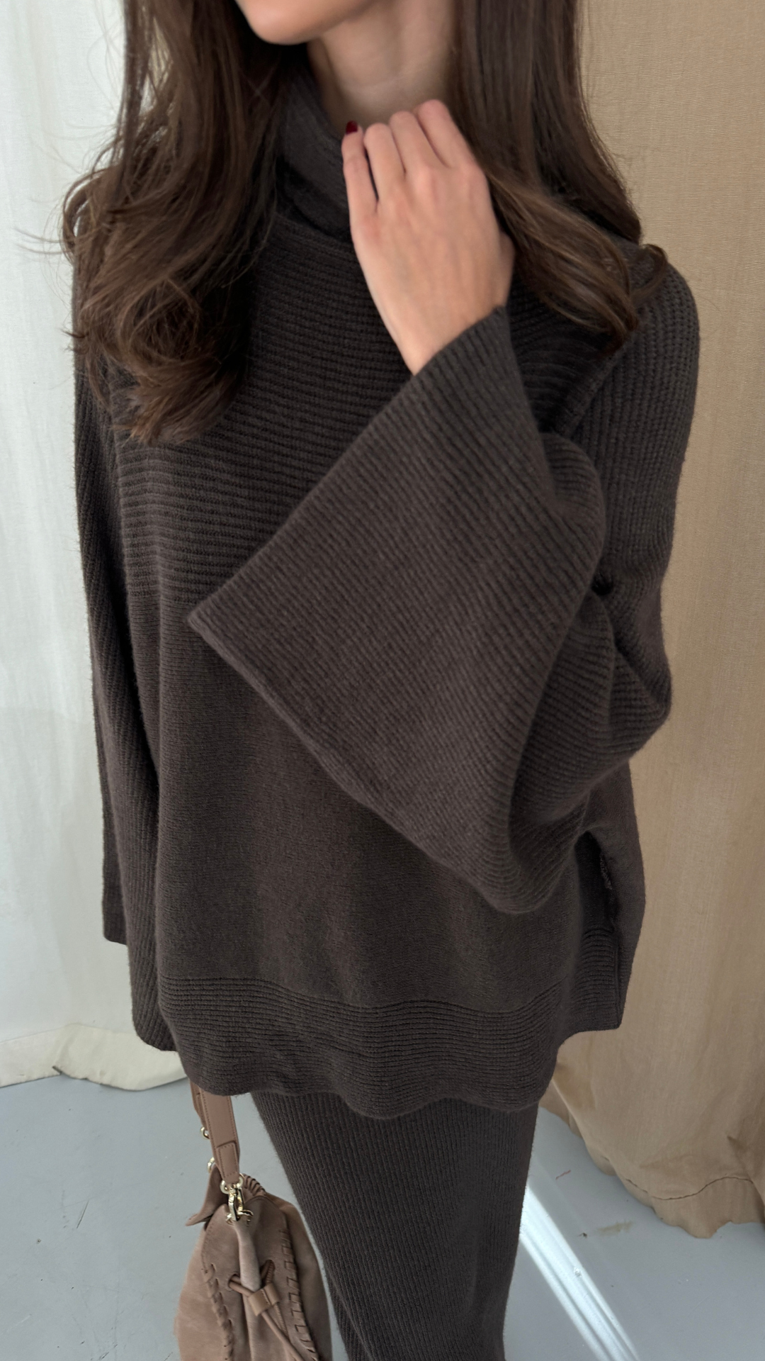 Amelie Sweater - Dark Espresso