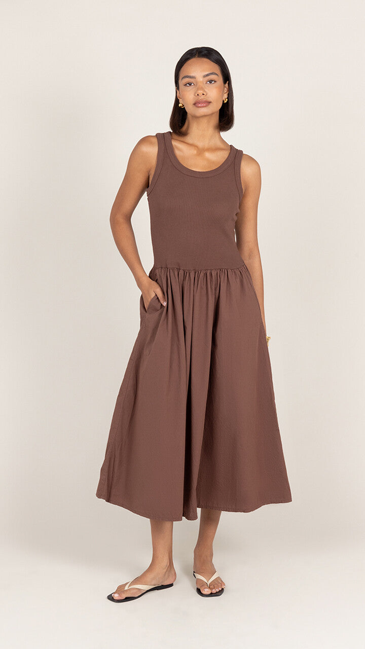 Marnie Dress - Cocoa