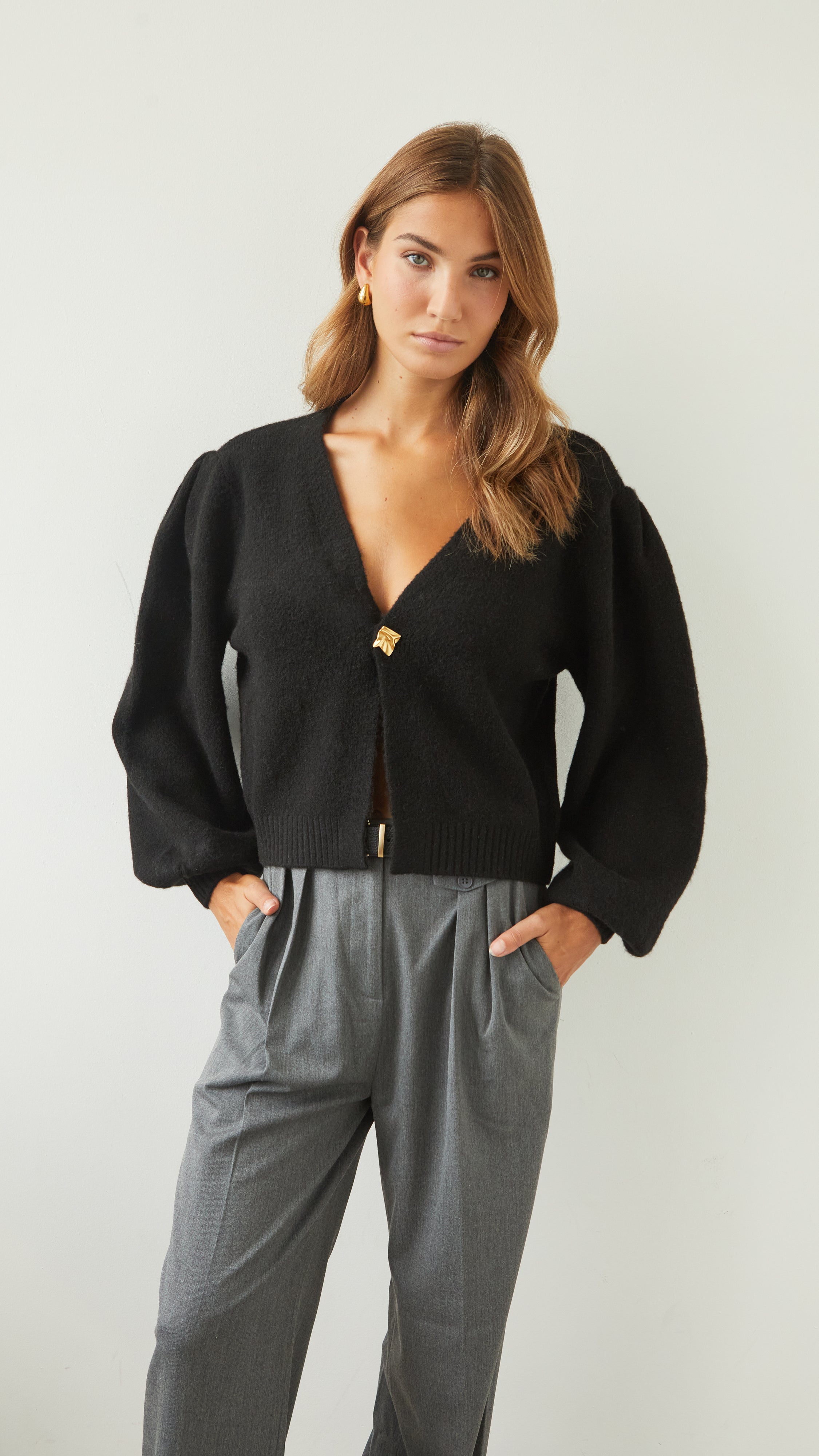 Hollie Cardigan - Black