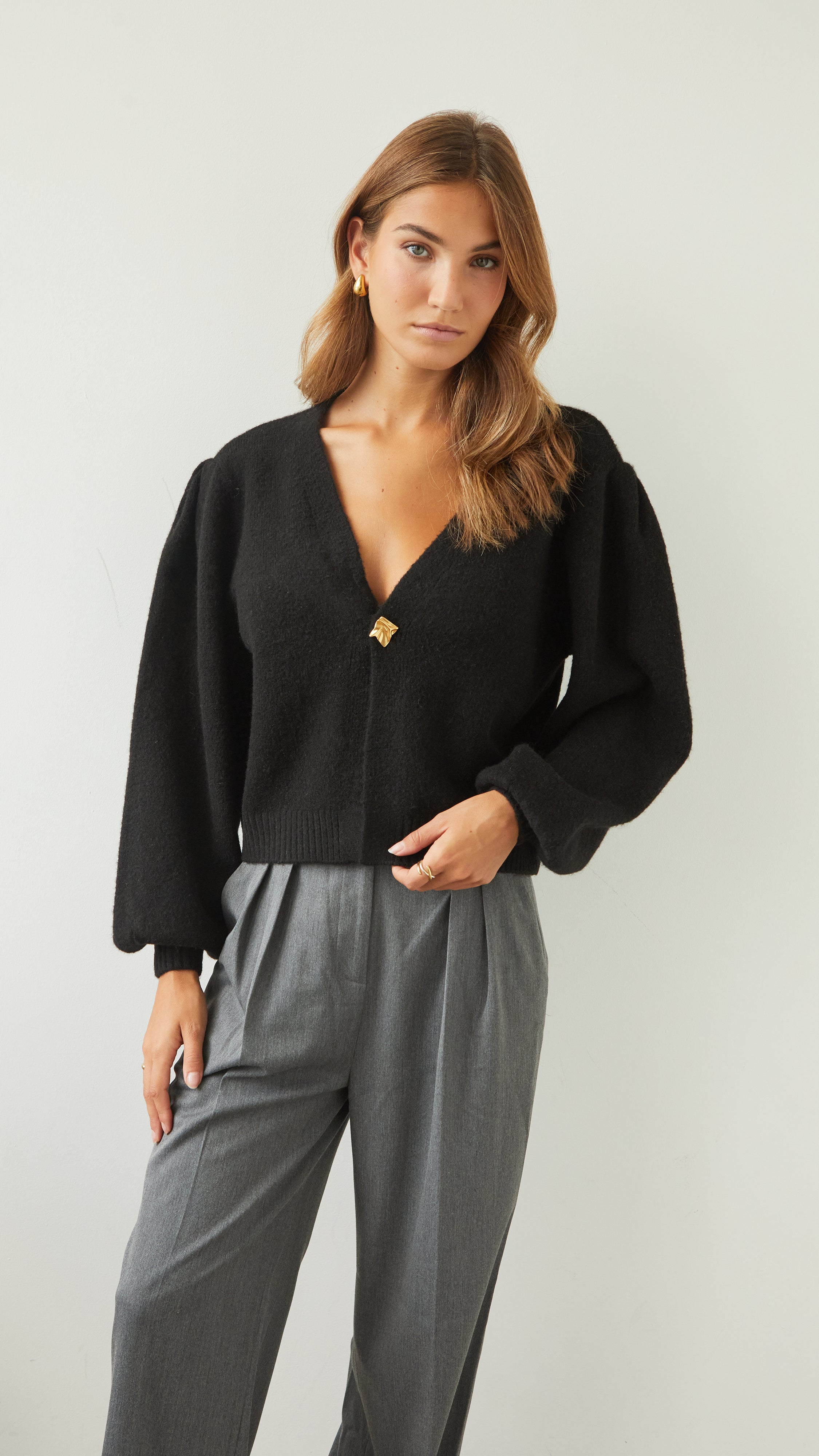 Hollie Cardigan - Black