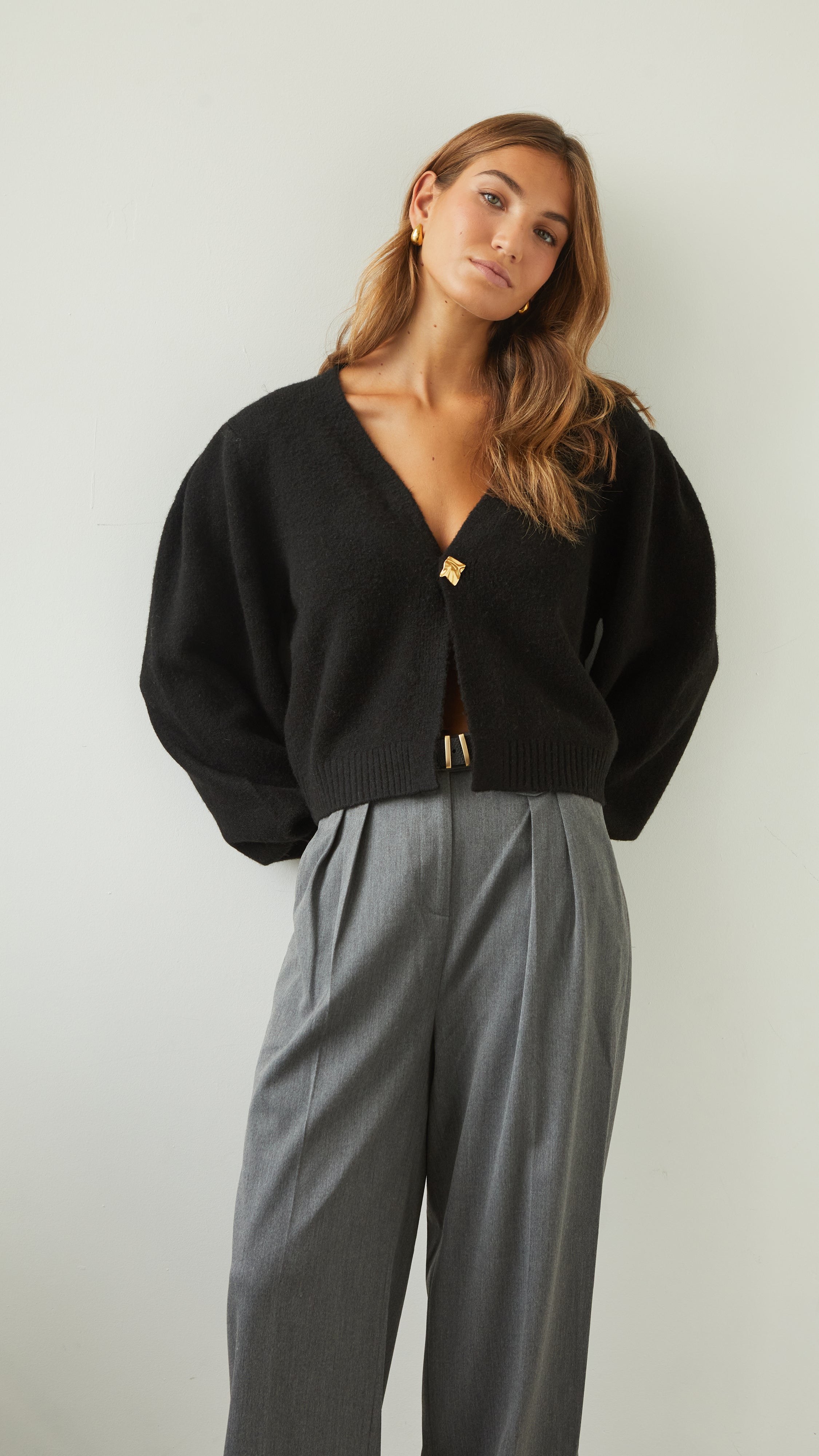 Hollie Cardigan - Black