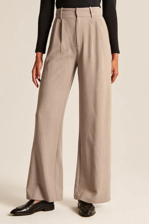 Lucia Sand Tailored Pants